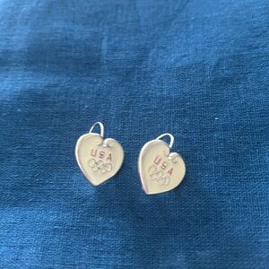 Vintage USA Olympics Earrings
